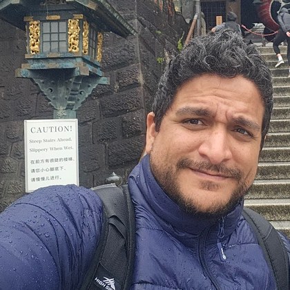 Edwin Rodriguez visiting Japan